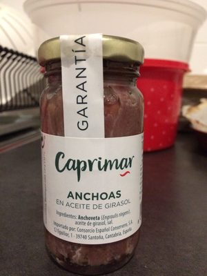 Foto de Anchoas en aceite de girasol Caprimar