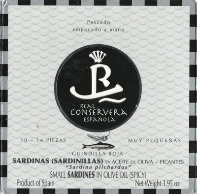 Foto de Sardinas (Sardinillas) en aceite de oliva picantes