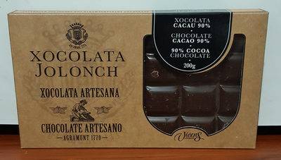 Foto de Xocolata Jolonch, Cacau 90 %