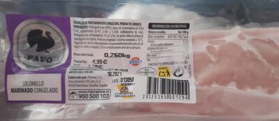 Foto de Solomillo marinado congelado