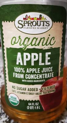 Foto de Organic apple juice