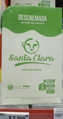 Foto de Leche Santa Clara descremada