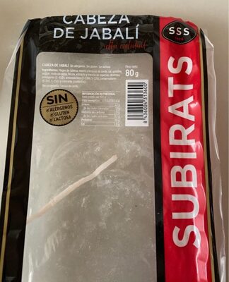 Foto de Cabeza de jabalí