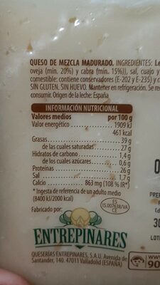 Foto de Queso de mezcla madurado