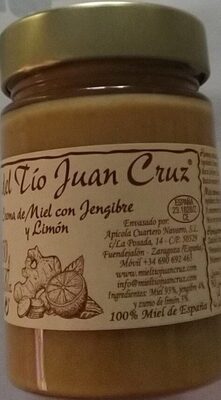 Foto de Crema de miel con jengibre y limón