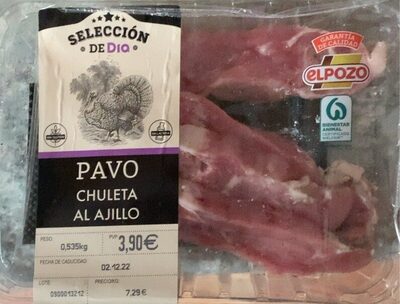 Foto de Pavo chuleta al ajillo