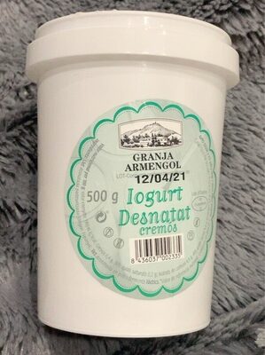 Foto de Yogur desnatado cremoso