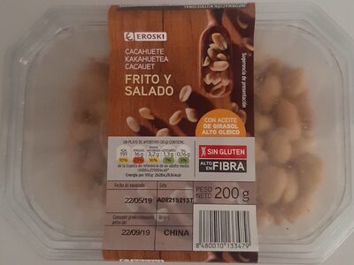 Foto de Cacahuete frito y salado
