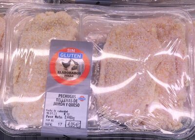 Foto de Pechugas rellenas de jamón y queso