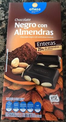 Foto de Chocolate negro con almendras
