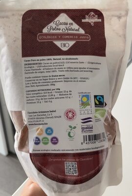 Foto de Cacao en polvo natural