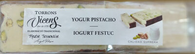 Foto de Turrón yogur pistacho