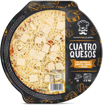 Foto de Pizza 4 quesos