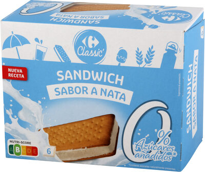 Foto de Helado sandwich sin azúcar
