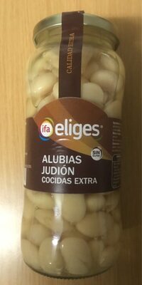 Foto de Alubias judión cocidas extra