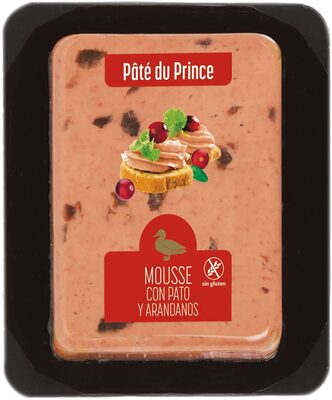 Foto de Mousse con pato y arandanos