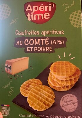 Foto de Gaufrettes Apéritives au compte et poivre