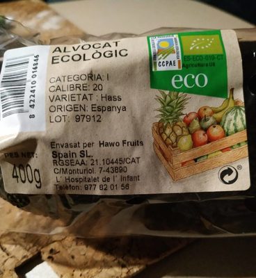 Foto de Alvocat ecològic