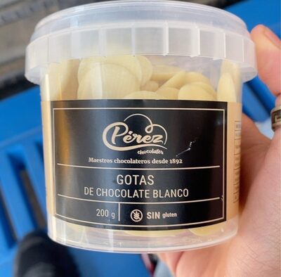 Foto de Gotas de chocolate blanco