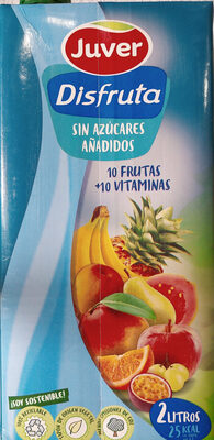 Foto de Néctar de frutas vitaminas sin azúcares añadidos brik - jus de fruits