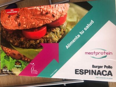 Foto de Burger pollo espinaca