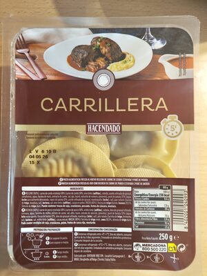 Foto de Pasta rellena de carrillera