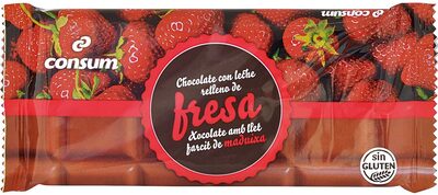 Foto de Chocolate con leche relleno de fresa