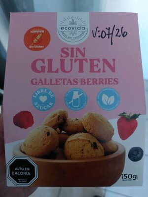 Foto de SIN GLUTEN GALLETAS BERRIES