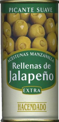 Foto de Aceitunas manzanilla rellenas de jalapeño
