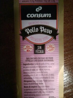 Foto de Salchichas pollo pavo
