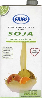 Foto de Bebida de zumo y soja "Frías" Mediterráneo