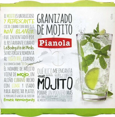Foto de Granizado de mojito