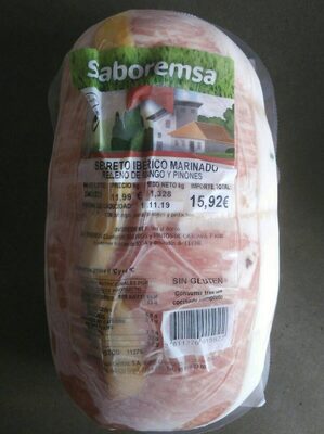 Foto de Secreto Ibérico Marinado Relleno de mango y piñones