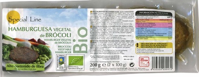 Foto de Hamburguesa vegetal de brócoli