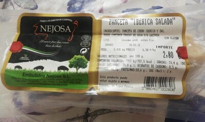 Foto de panceta "Ibérica salada"
