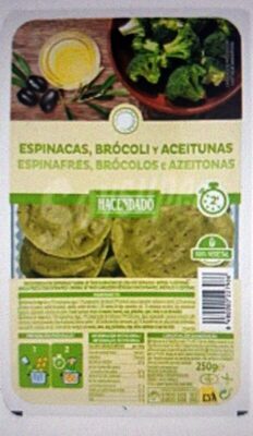 Foto de Espinacas, Brócoli y Aceitunas