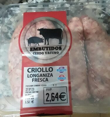 Foto de Criollo longaniza fresca