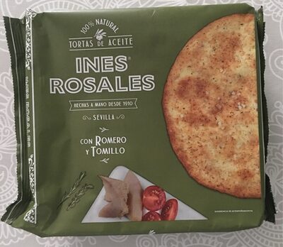 Foto de Tortas de aceite con romero y tomillo