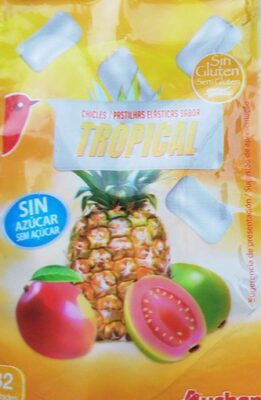 Foto de Chicles sabor tropical