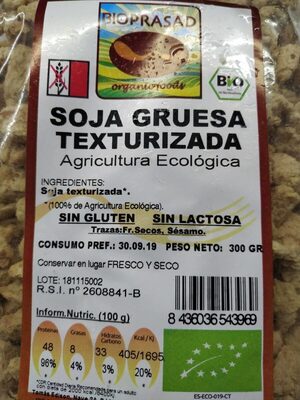 Foto de Soja gruesa texturizada