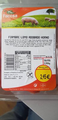 Foto de Fiambre de Lomo Adobado