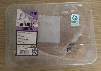 Foto de Chuleta pavo al ajillo
