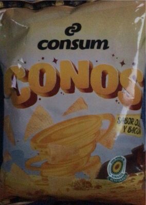 Foto de Conos sabor queso y bacon