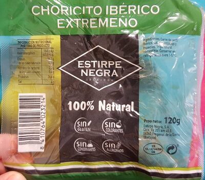 Foto de Choricito ibérico extremeño