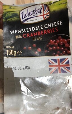Foto de wendsleydale cheese with cranberries