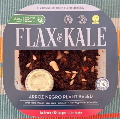 Foto de Arroz negro plant-based