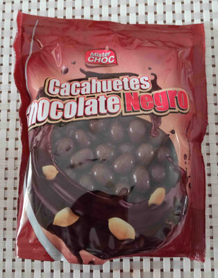 Foto de Mister choc cacahuetes chocolate negro