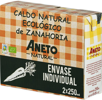 Foto de Caldo natural ecologico de zanahoria