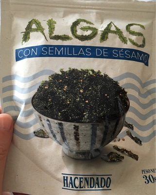 Foto de Algas con semillas de sésamo