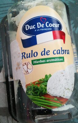 Foto de Rulo de cabra perejil y cebollino